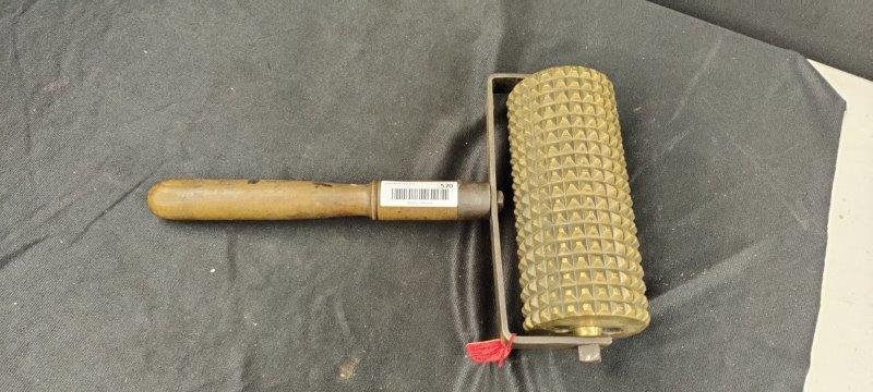 Brass Roller Meat Tenderizer Madisonburg, Ohio (1 of 3)