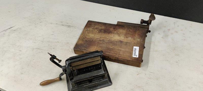 Primitive Pasta Maker & Wood Cutting Board (1 of 4)