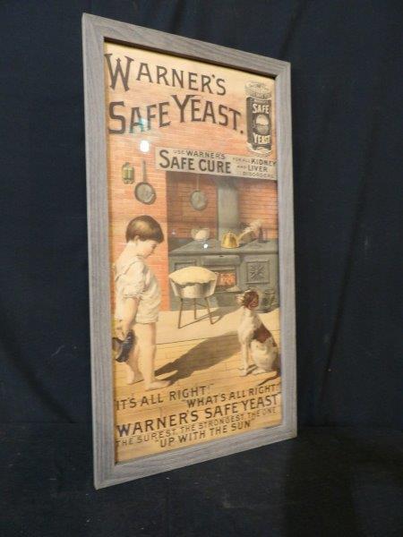 Warner's Safe Yeast framed poster (1 of 7)