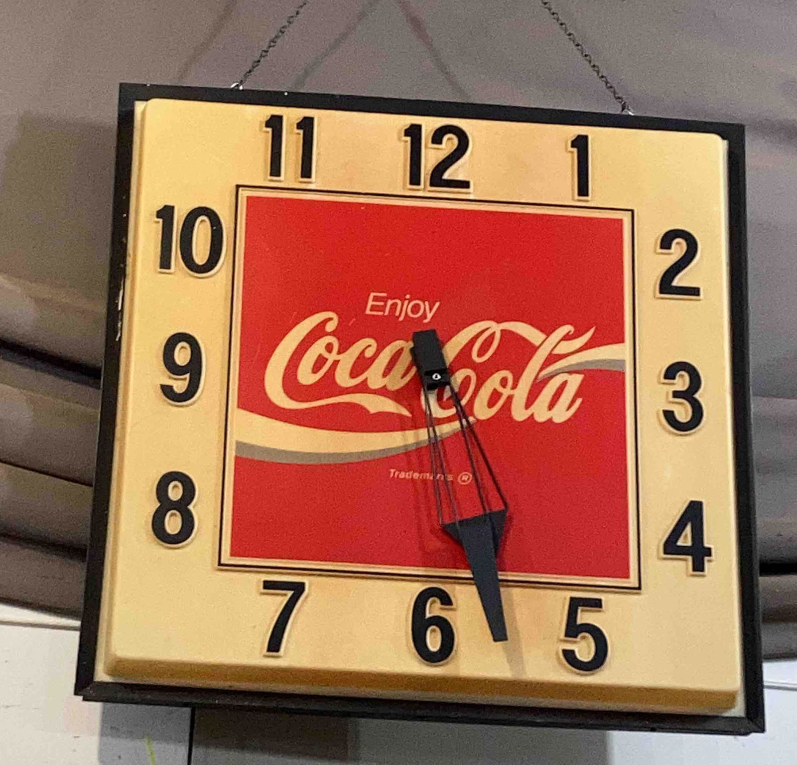 Coca-Cola clock (1 of 3)