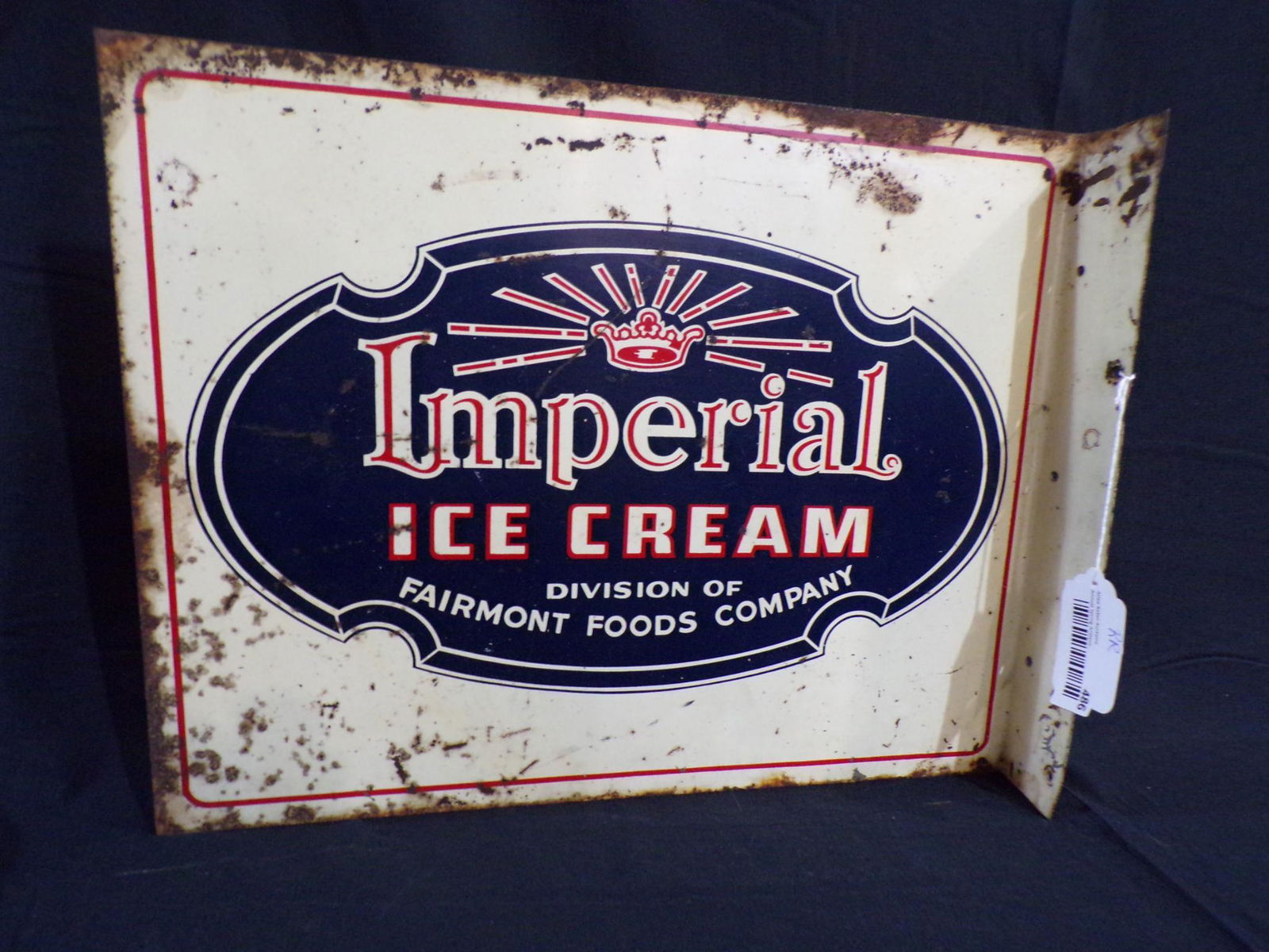 DST Imperial ice cream flange sign (1 of 8)