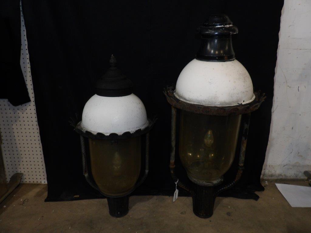 Pair of large early street lights (1 of 15)