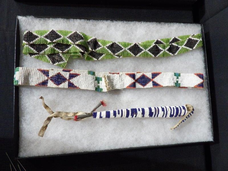 BEADED PIPE BAG AND STRAPS (1 of 5)