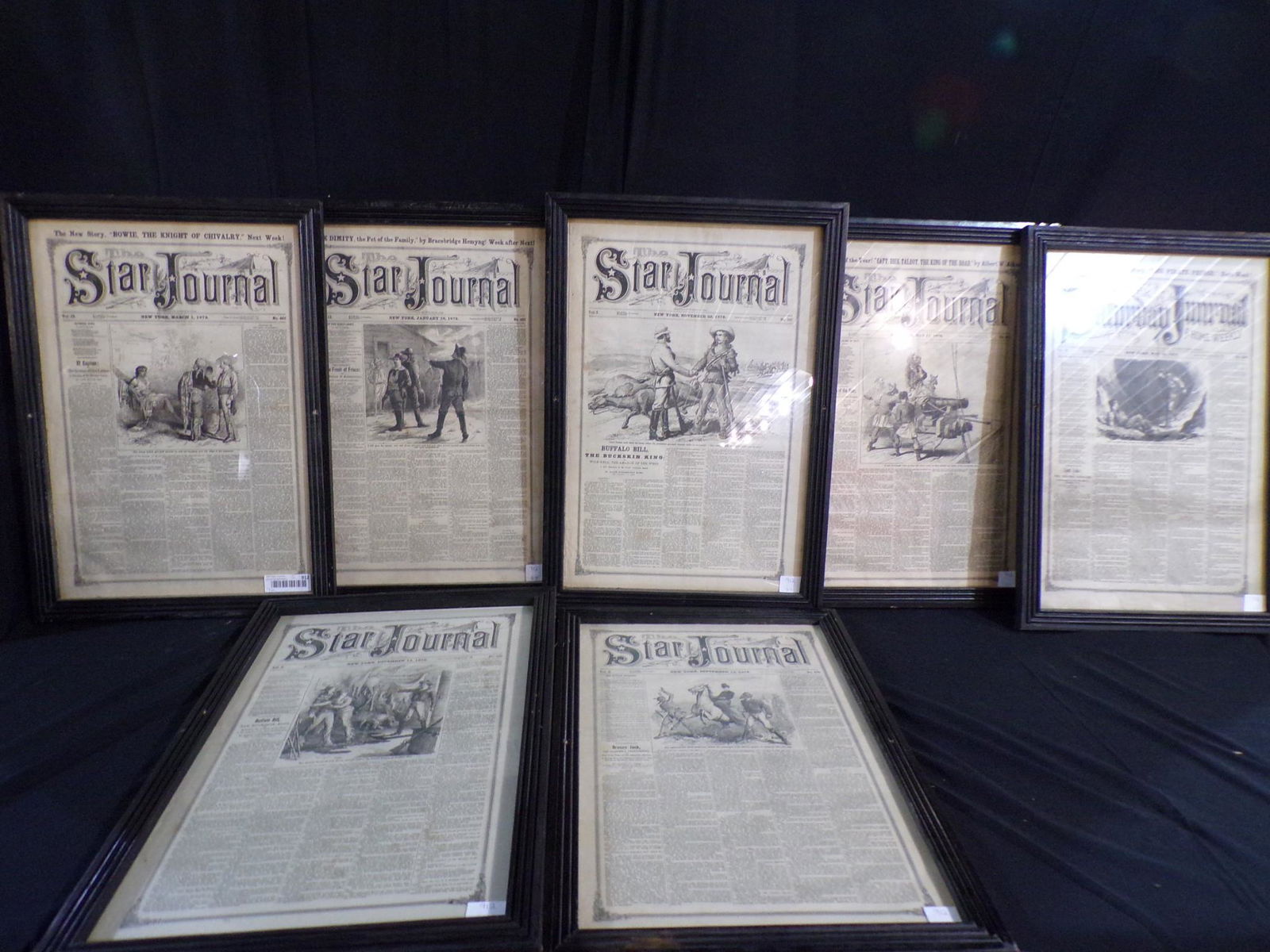 FRAMED STAR JOURNAL NEWSPAPERS (1 of 10)