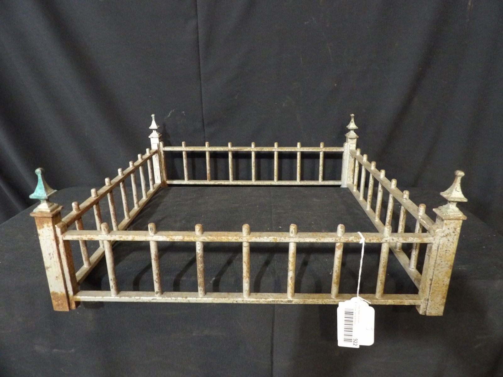 Early wrought iron Christmas tree fence (1 of 5)