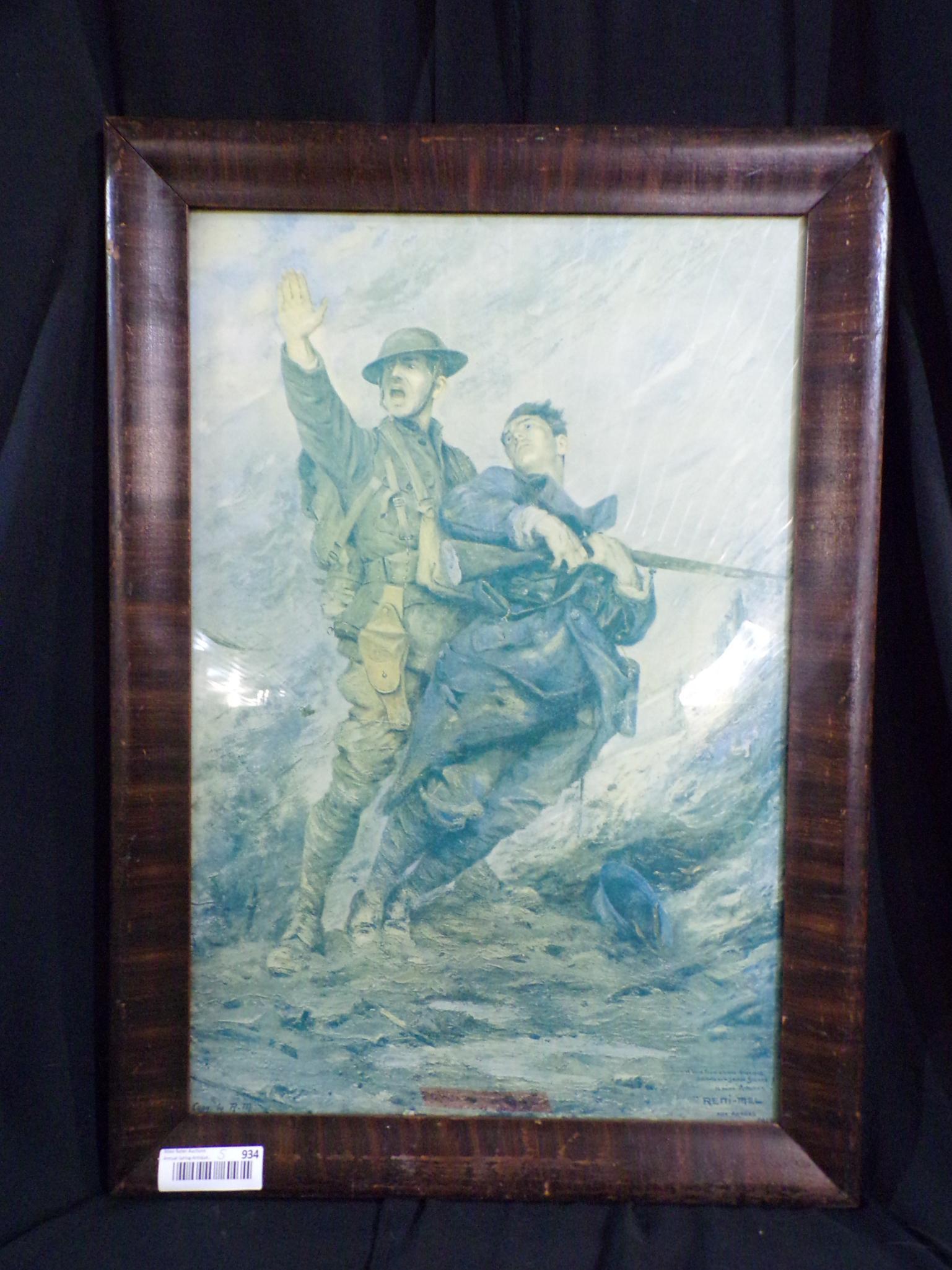Wounded American Soldier Art (1 of 8)