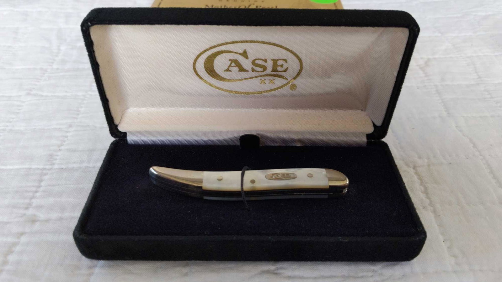 Case XX Tiny Toothpick Mother of Pearl 810096 knife (1 of 5)