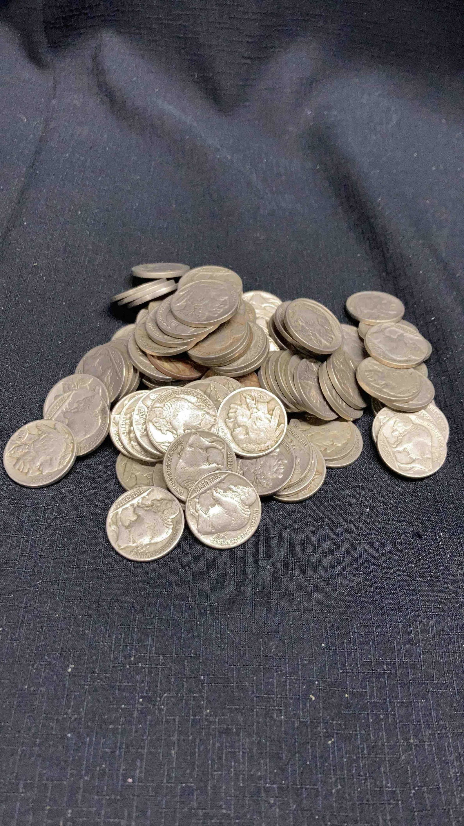 Buffalo Head Nickles (1 of 4)