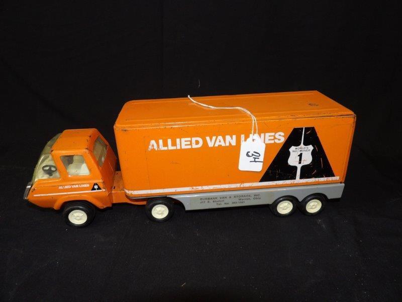 Vintage Tonka Allied Van Lines Moving Truck (1 of 4)