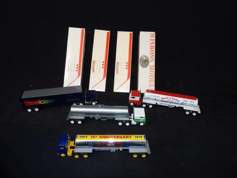 Lot of 4 Winross Advertising Tankers/ Truck (1 of 5)