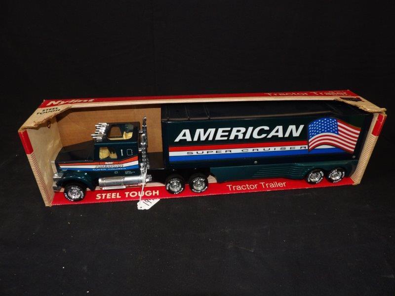 Nylint American Super Cruiser Advertising Metal Muscle Tractor Trailer (1 of 3)