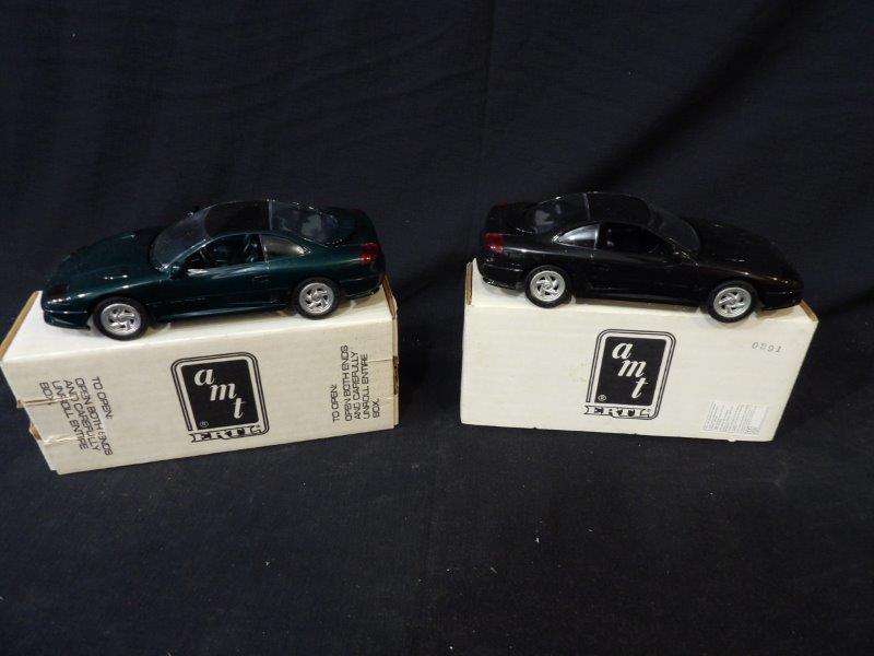 Lot of 2 Ertl AMT 1991 Dodge Stealth R/T Turbo Promo Models (1 of 3)