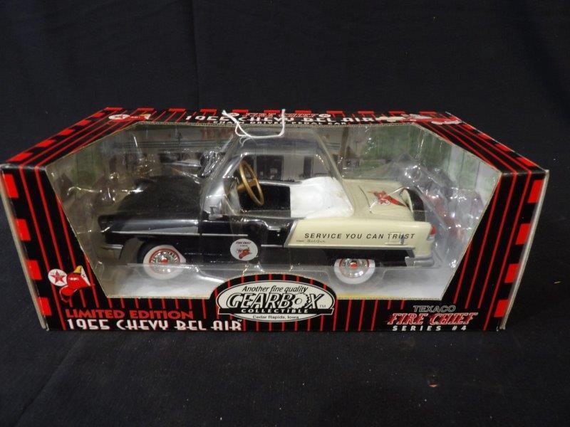 Gearbox Collectible Texaco Fire Chief Series #4 1955 Chevy Bel Air Chain Driven Pedal Car (1 of 4)