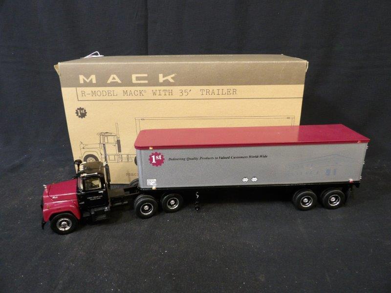 First Gear Mack R-Model w/ 35' Trailer (1 of 6)