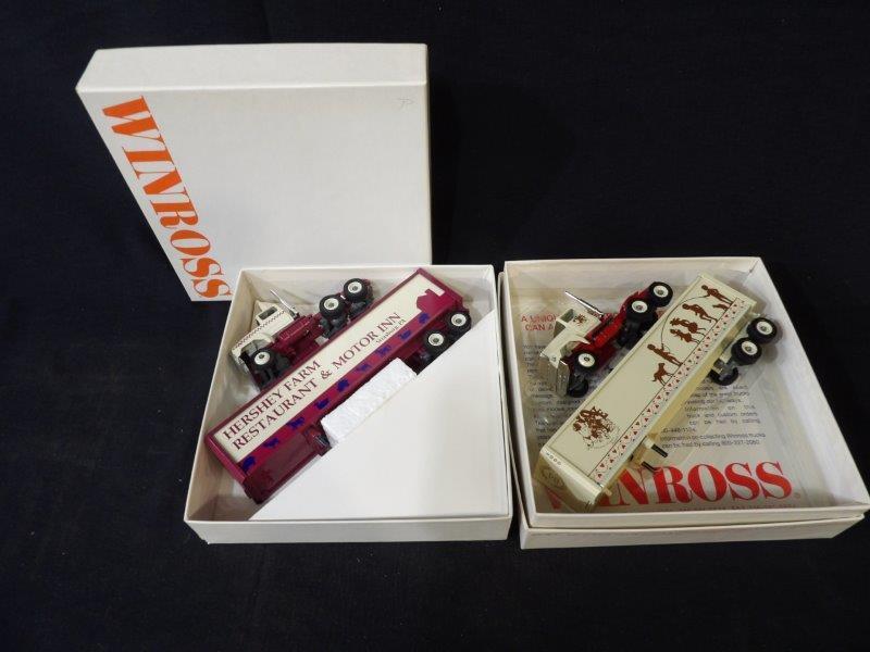 Lot of 2 Winross Advertising Tractor Trailers- Hershey Farm & Lancaster County Home (1 of 3)