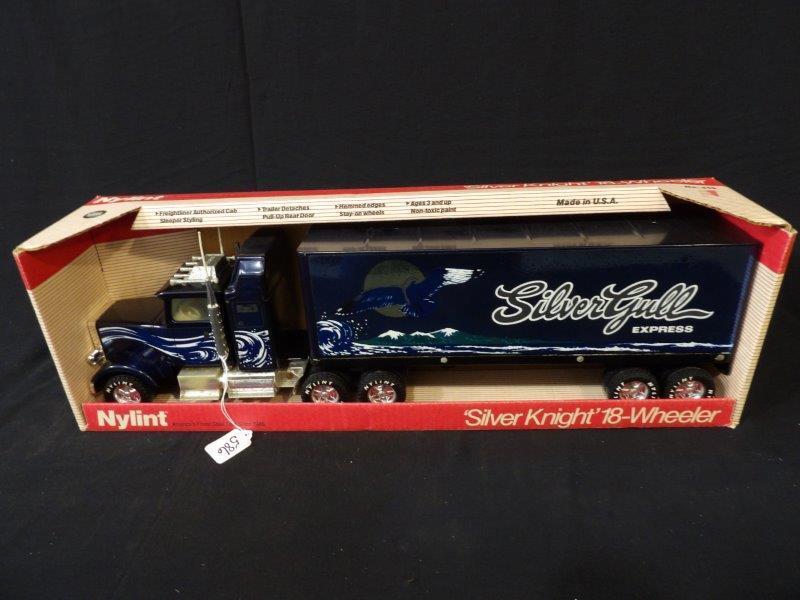 Silver knight express toy truck sale