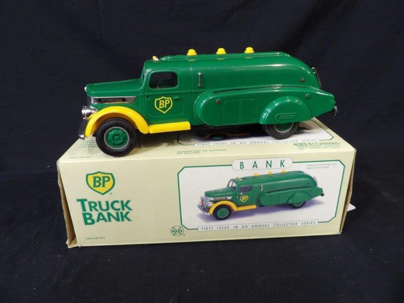 Marx Toy Co. BP International Truck/Tanker Bank 1st in a Series (1 of 5)