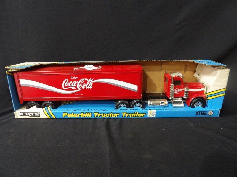 Ertl Coca-Cola Peterbilt Tractor Trailer (1 of 5)