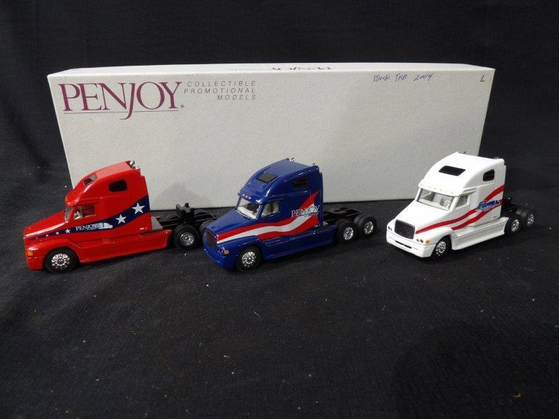Penjoy Collectible Promotional Model Tractors x 3 (1 of 6)