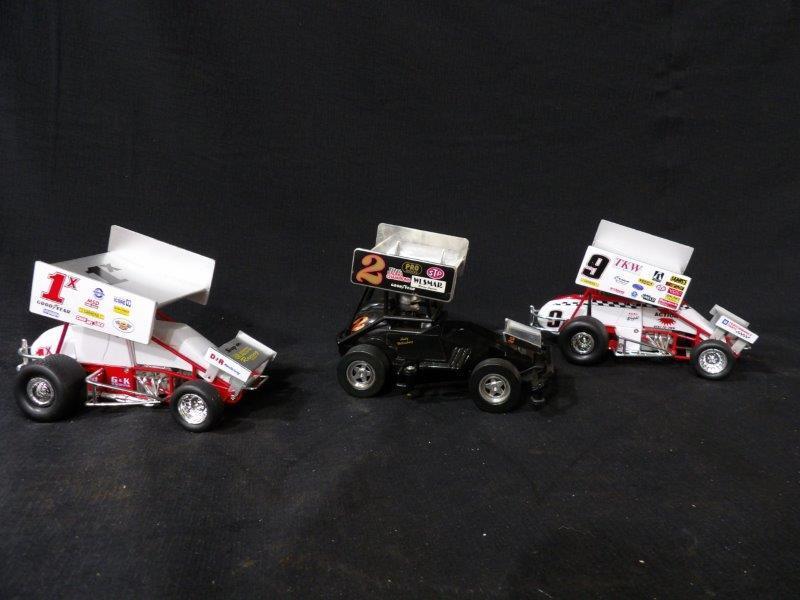 Lot of 3 Racing Champions World of Outlaws Sprint Cars (1 of 7)