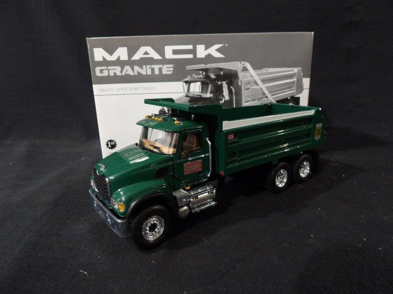 First Gear RoverRud Heavy-Duty Granite Mack Dump Truck: NIB 1/34 Scale
