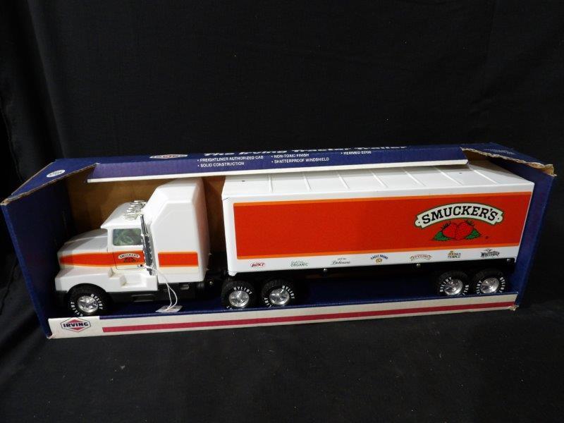 NYLINT ブリキ　トレーラー Nylint Smucker's Irving Tractor Trailer