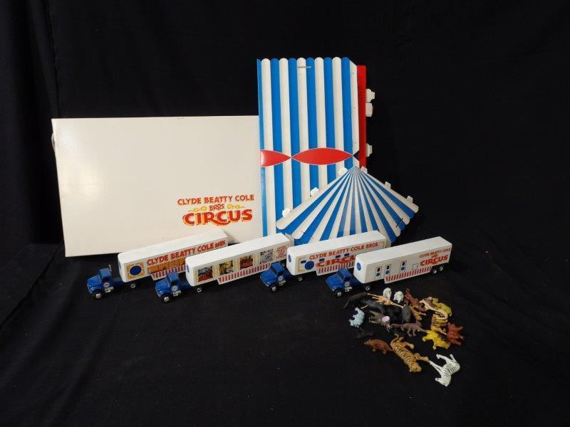 Vintage Ertl Clyde Beatty Cole Bros. Circus Set Complete 1991 (1 of 8)