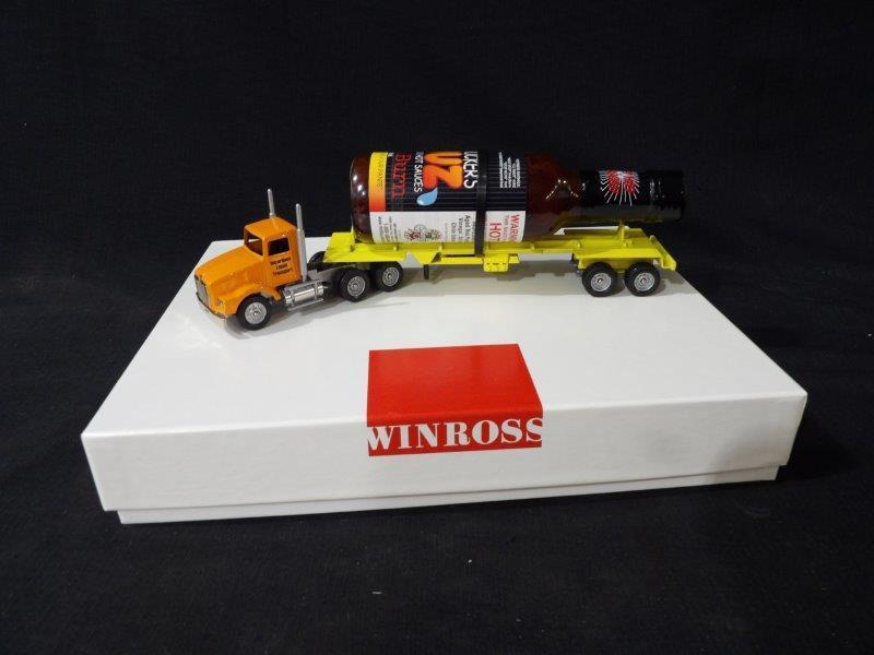 Winross Hazardous Liquid Transport Truck and Trailer Harry's Hot Sauce Limited Edition 4th in a Seri (1 of 6)