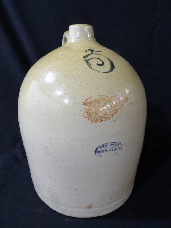 5 gallon Red Wing Crock Jug (1 of 7)