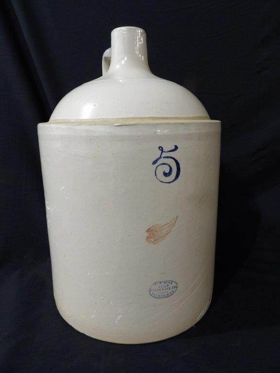 5 Gallon Red Wing Crock Jug (1 of 9)