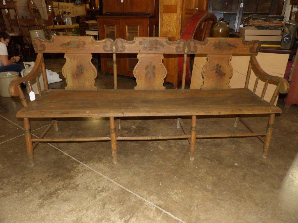 Outstanding Painted Settle (1 of 13)