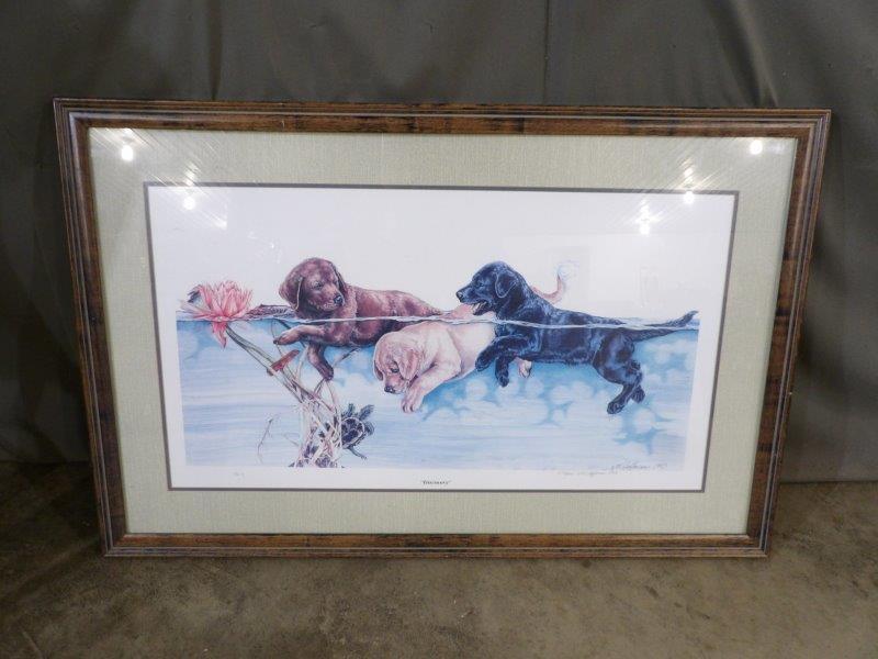 KM Hoffman 1993 "Discovery" framed print (1 of 3)