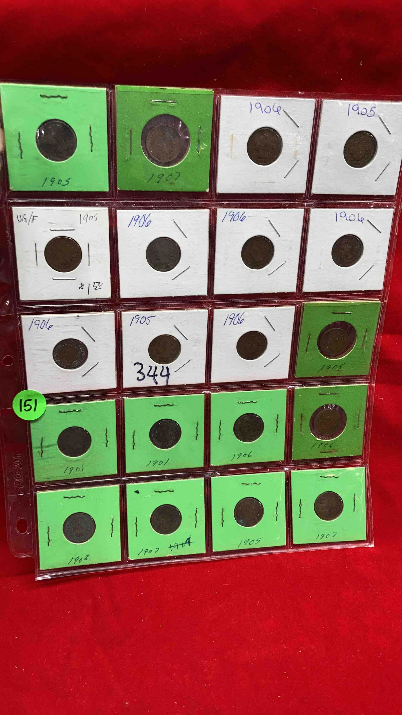 20- INDIAN HEAD CENTS (1 of 6)