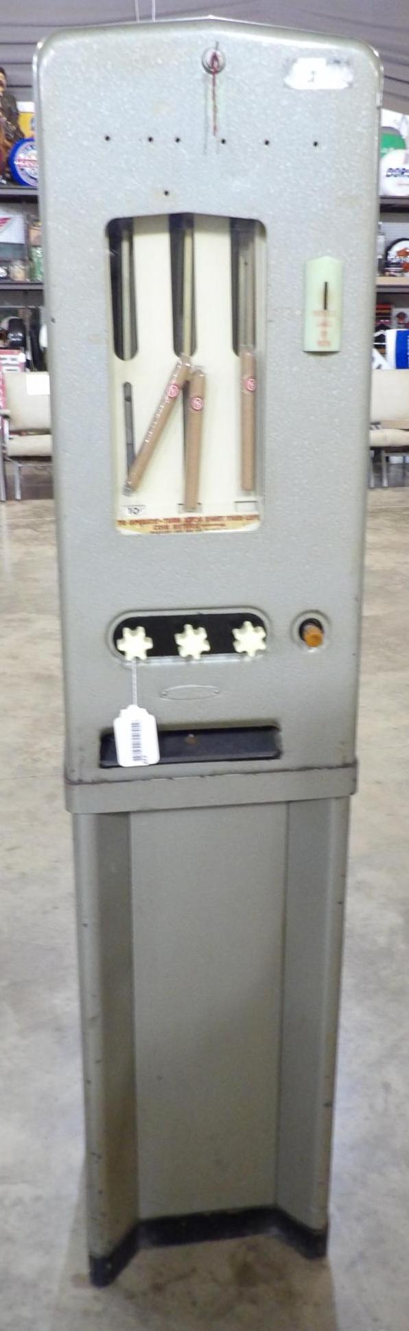 1950's COIN-OP CIGAR VENDING MACHINE "CIGAROMAT"