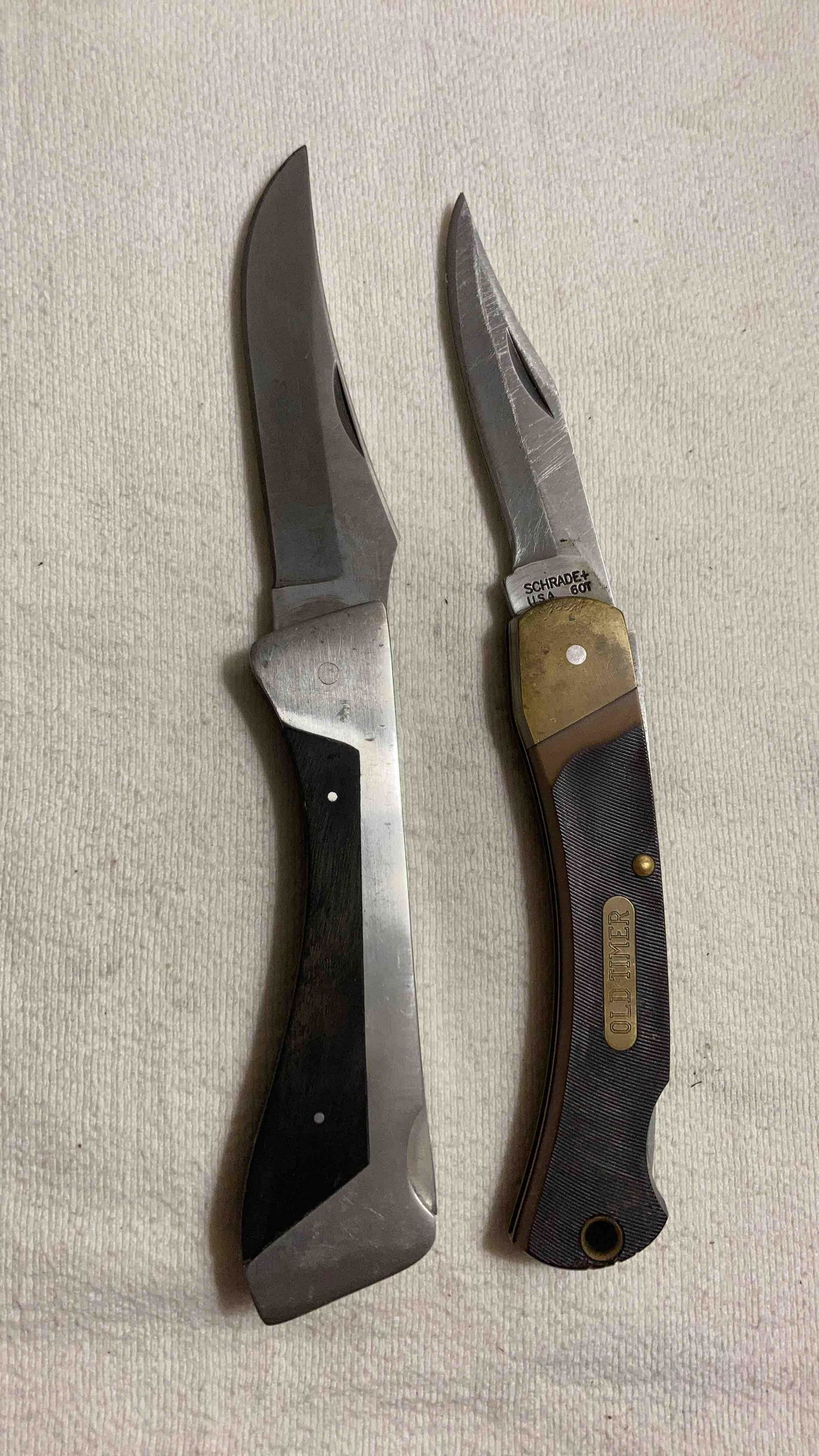 OLD TIMER & SHARP 300 POCKET KNIVES (1 of 8)