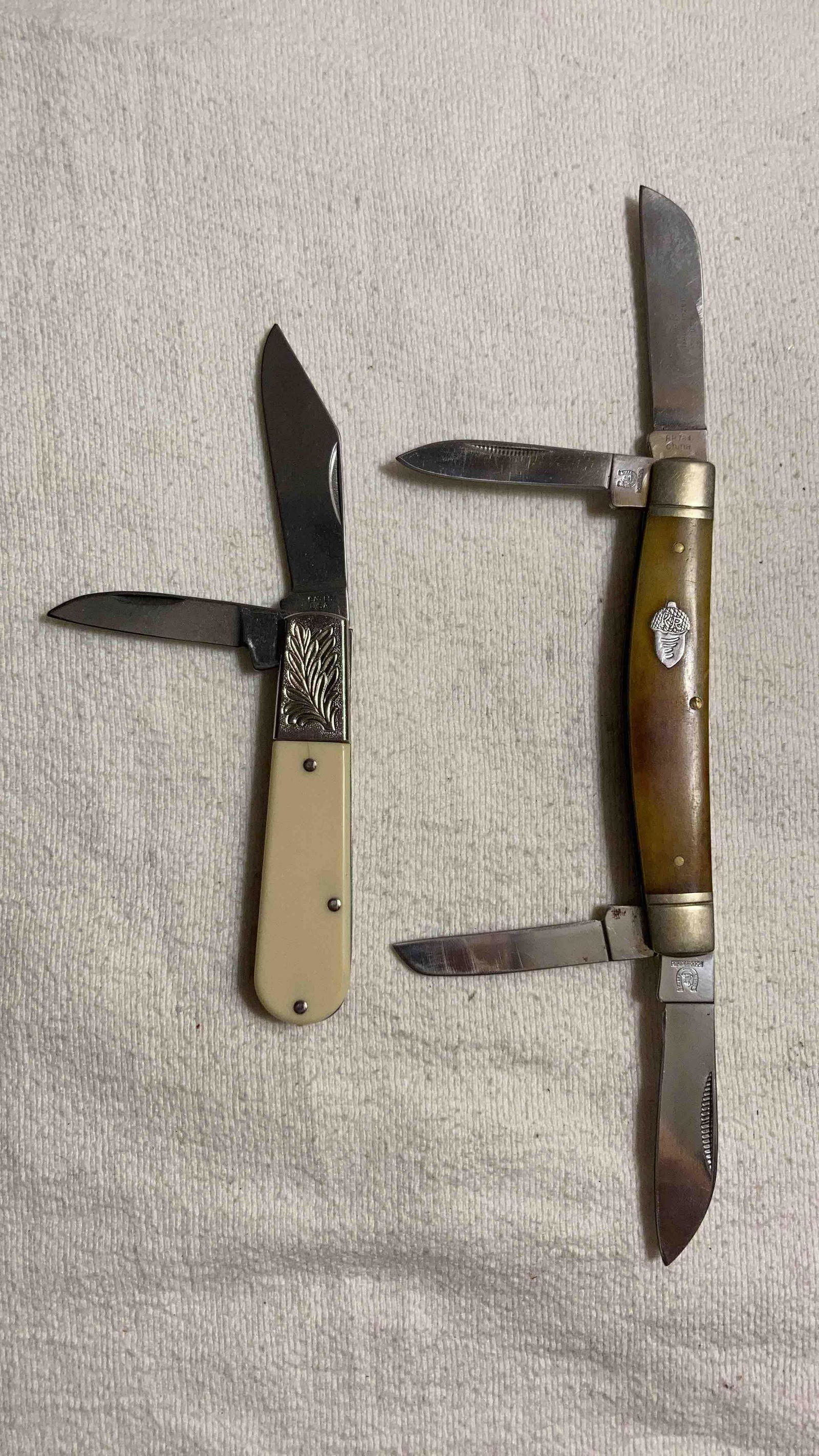 SLIM BARLOW BEYES USA & ROUGH RIDER KNIVES (1 of 10)