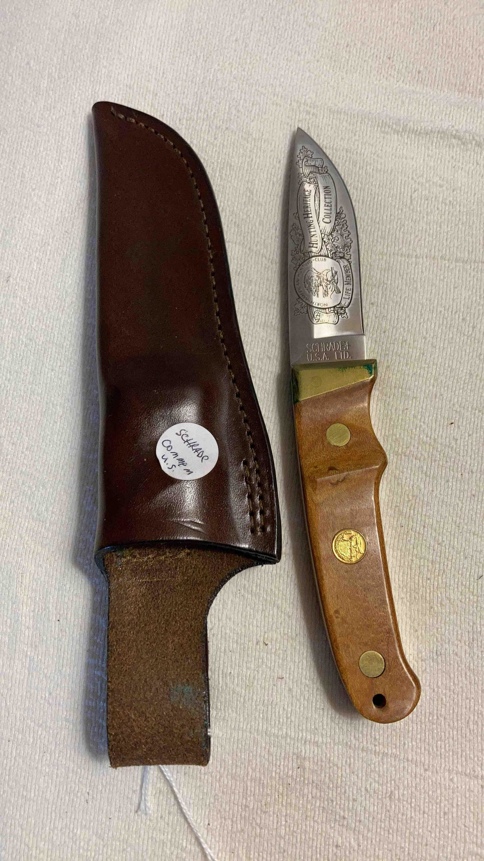 HUNTING HERITAGE SCHRADE KNIFE (1 of 8)