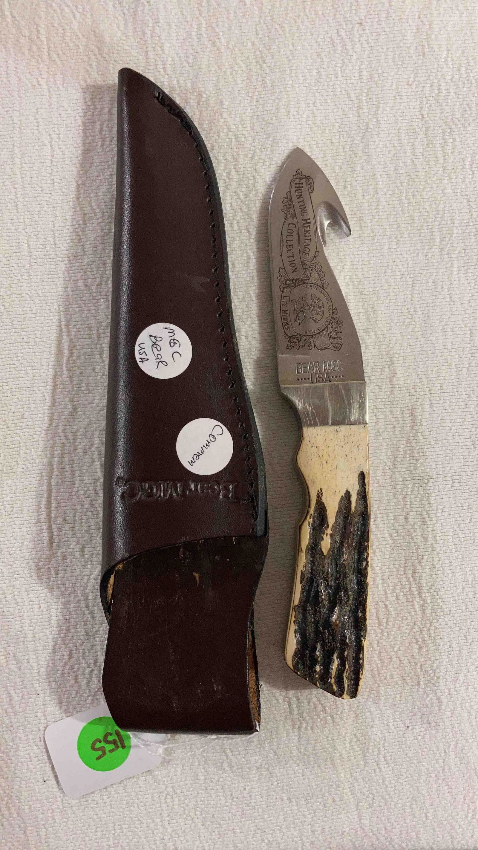 MGC BEAR HUNTING KNIFE. (1 of 6)