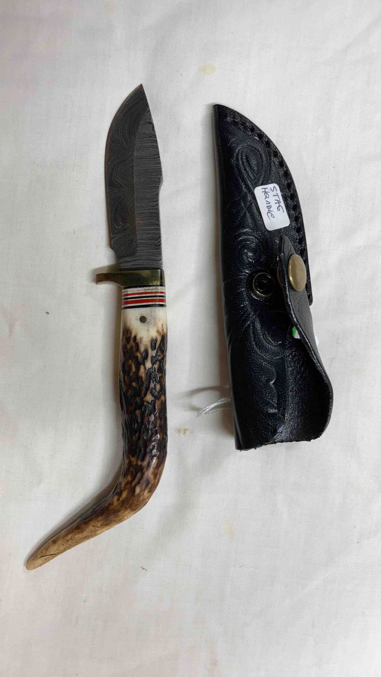 Handmade Stag Handled Knife (1 of 6)