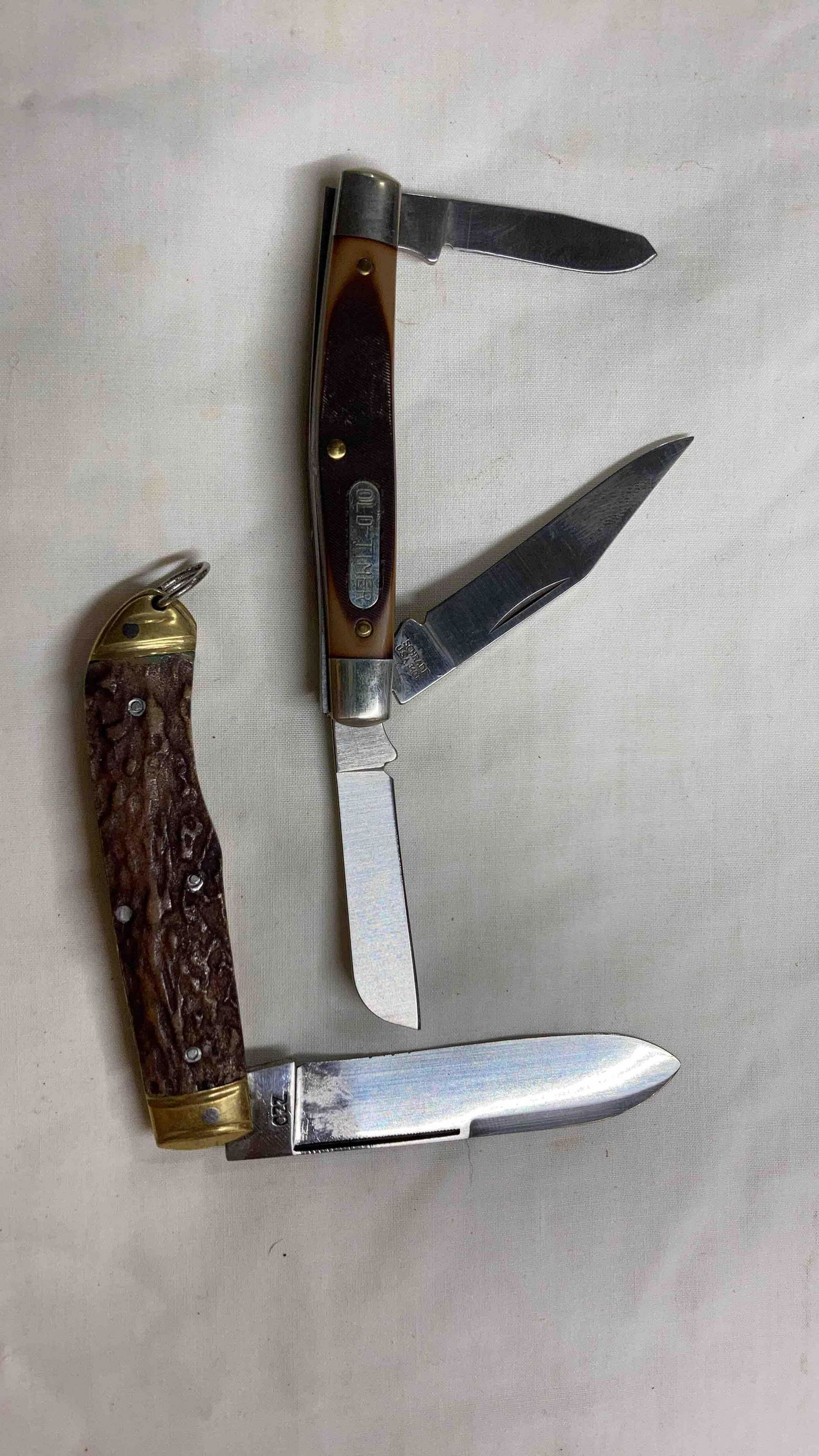 Unmarked & Old Timer pocket knives (1 of 8)