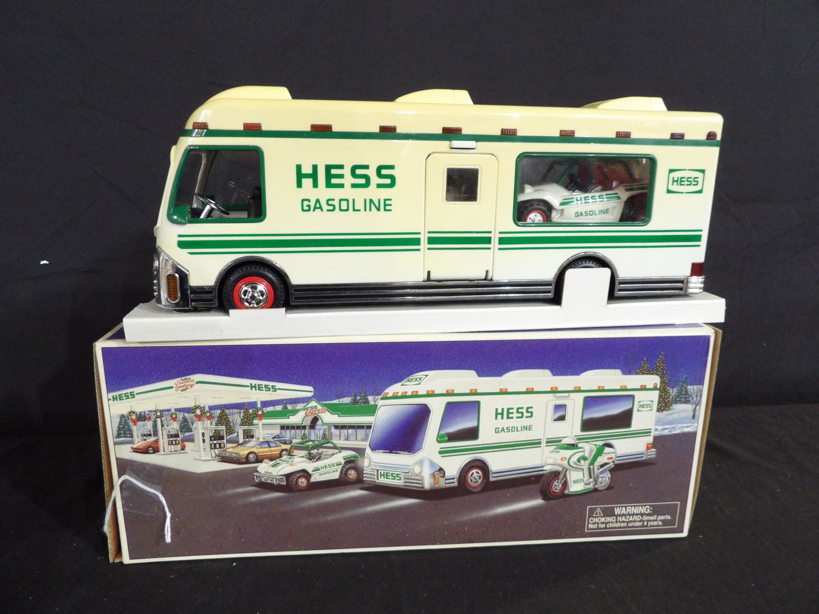 Hess recreation van with dune buggy and best sale motorcycle