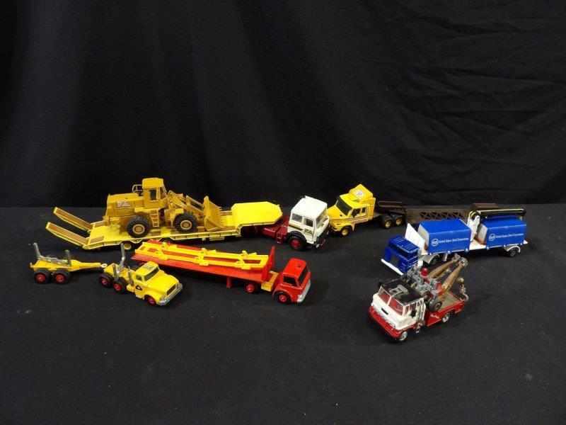 LOT OF 6 VARIOUS CONSTRUCTION SCALE MODELS INC. CORGI, MATCHBOX (1 of 8)