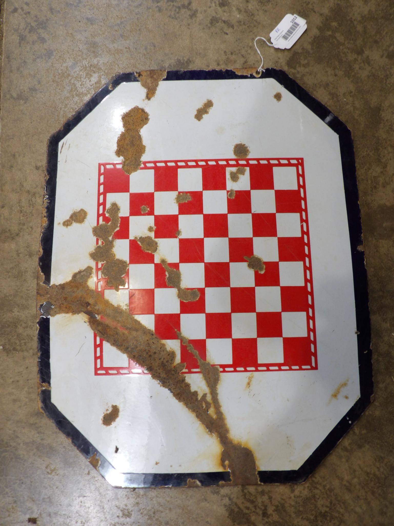 SSP Purina checkerboard sign (1 of 6)