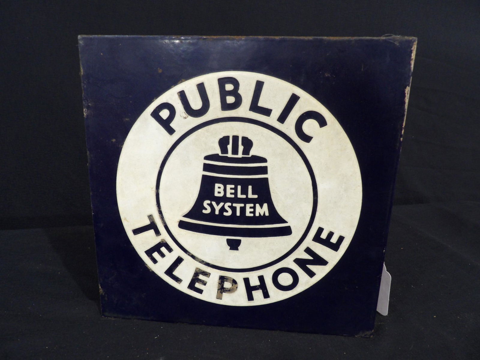 DSP Bell System Public Telephone flange sign (1 of 7)