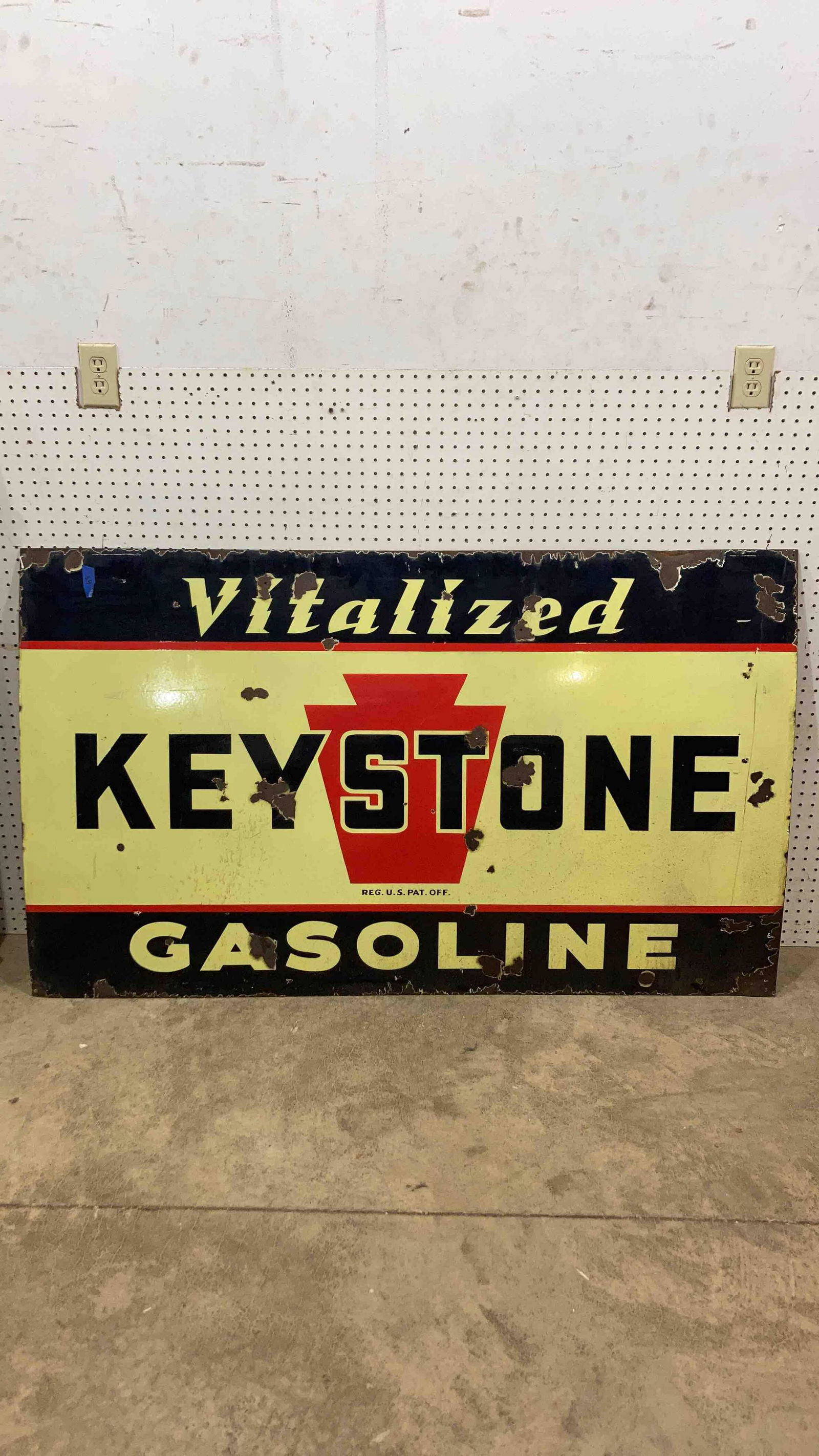 SSP Keystone Gasoline sign (1 of 7)