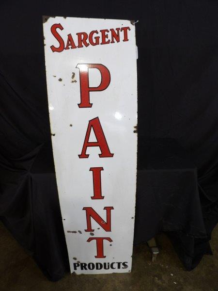 SSP Sargent Paint Products sign (1 of 6)