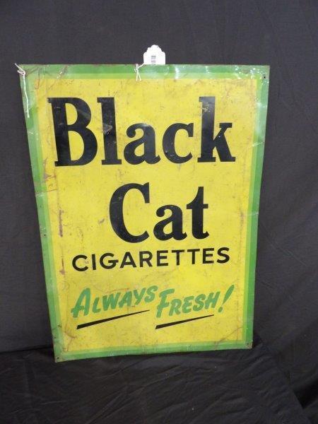 SST Black Cat cigarettes sign (1 of 6)