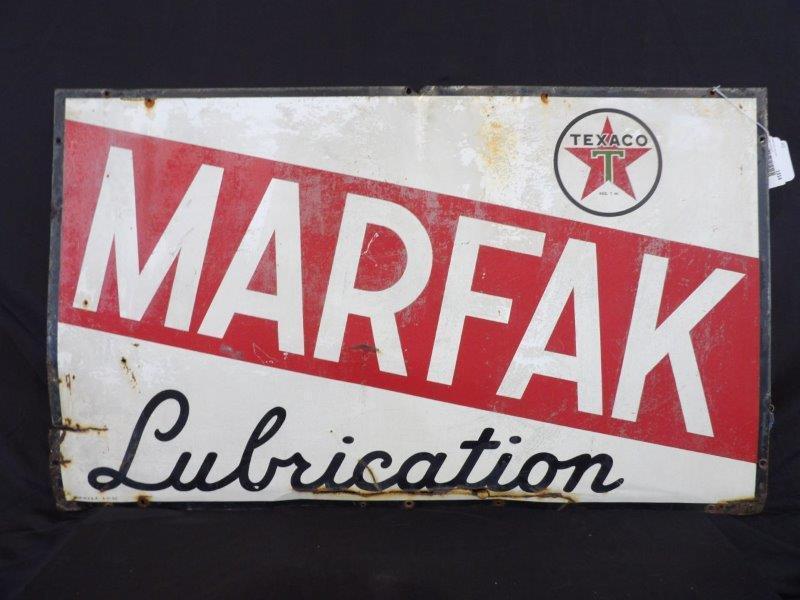 SST Texaco Marfak Lubrication sign (1 of 14)