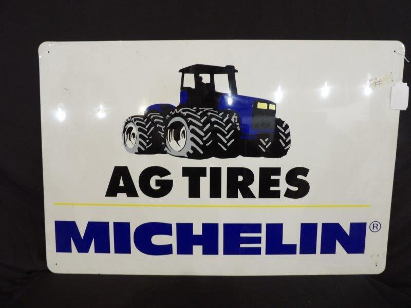 SS Alum. Michelin AG Tires sign (1 of 5)