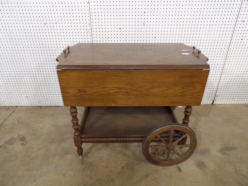 Vintage Tea/ Beverage Cart (1 of 5)